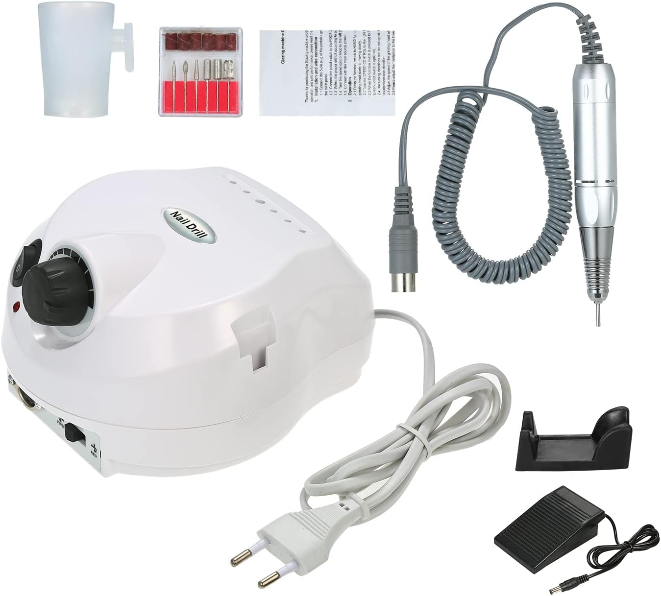Nail Drill Elektrikli Manikür Pedikür Törpü Makinası 45 Watt