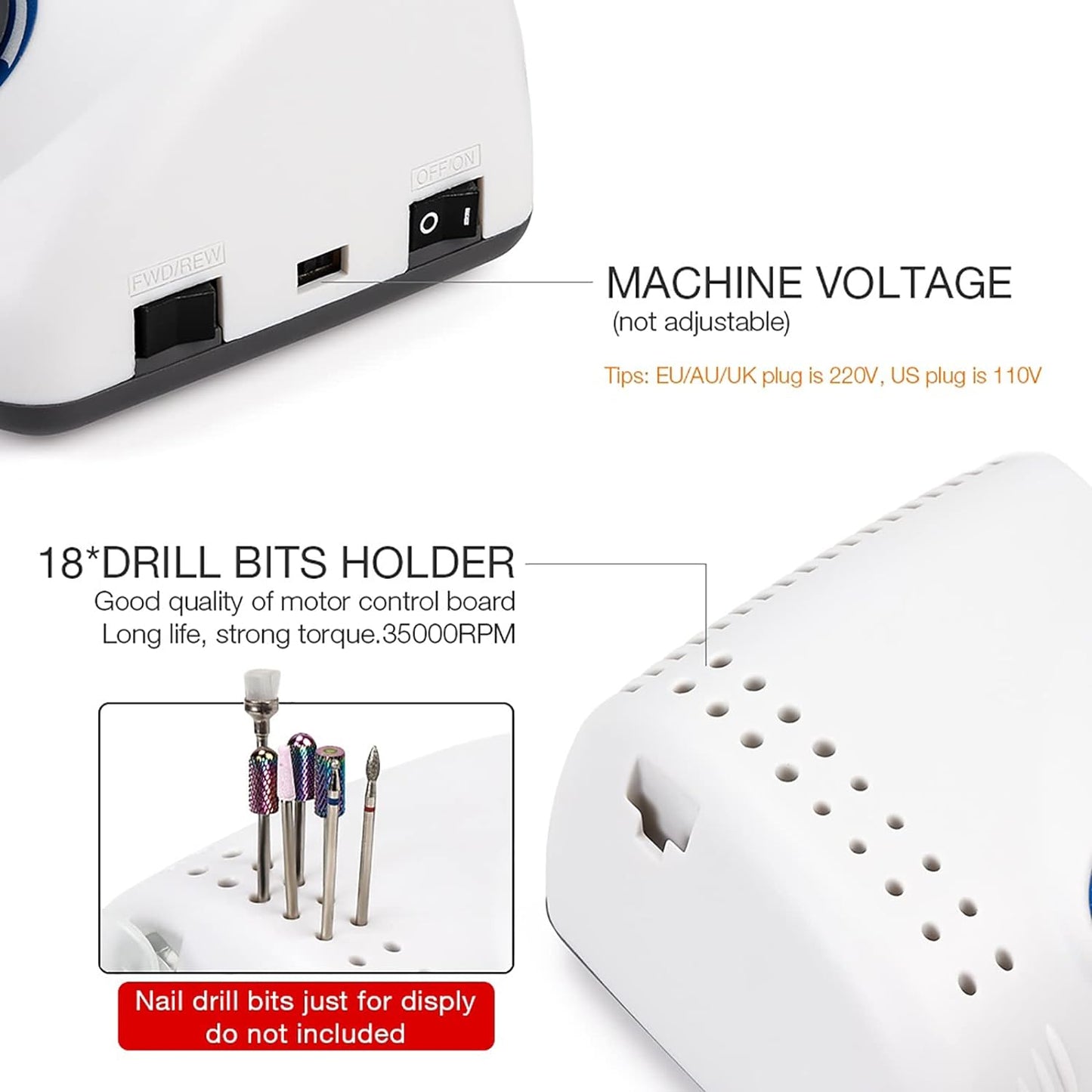 Strong 210 Freze Makinesi 65W 35.000 Devir