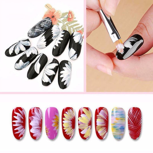 8'li Nail Art Dizayn Desen Fırça