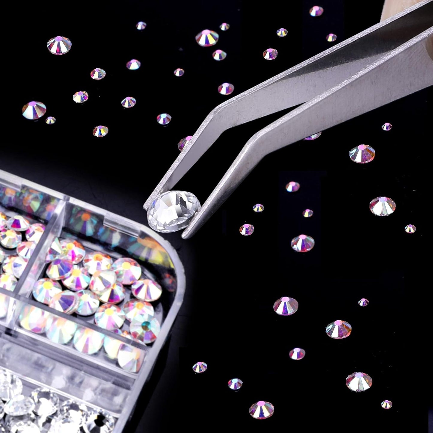 Swarovski Tırnak Süsleme Taşı Seti