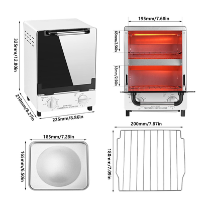 Sanitizing Box 2 Katlı Fırın Sterilize