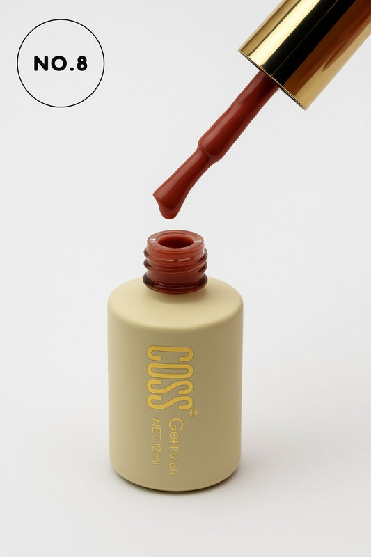 Coss Premium Kalıcı Oje 12 ml No:8